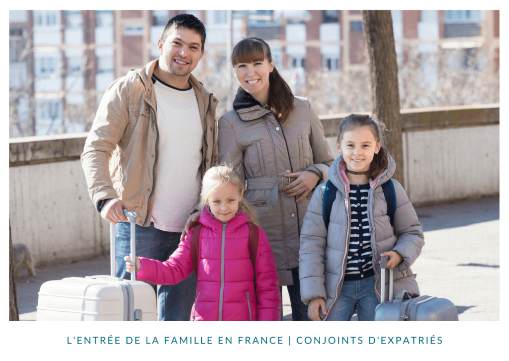 Entrée de la famille en France