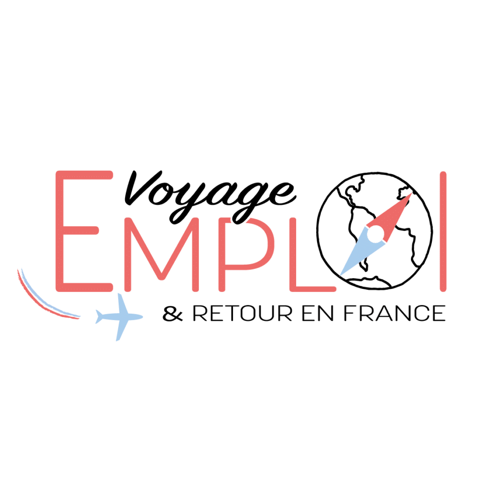 Logo Voyage, emploi et retour en France