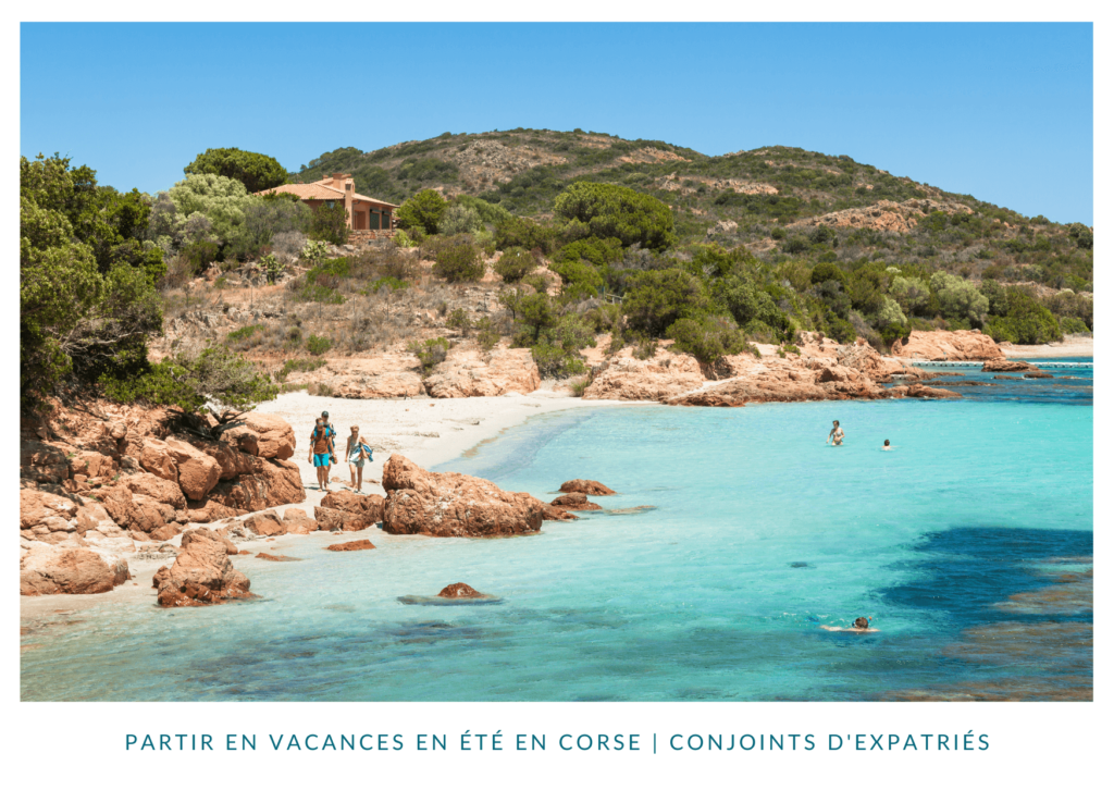 Partir en vacances en été en Corse