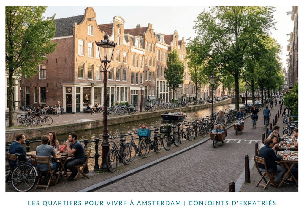 Quartiers pour vivre à Amsterdam